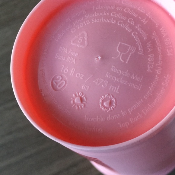 Starbucks plastic reusable cup 16fl oz/473ml - Picture 10 of 11